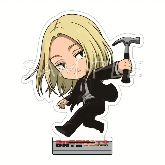 Sakamoto Days Acrylic Stand Figures Keychain Action Manga Anime Merch Desktop Tabletop Custom Charm Phone Personalized, Keychain, Mô Hình Đứng Standee Anime, In 2 Mặt, Cao 6cm, Trang Trí Decor Bàn Học, Balo 2 Sakamoto Days Acrylic Stand Figures Keychain Action Manga Anime Merch Desktop Tabletop Custom Charm Phone Personalized, Keychain, Mô Hình Đứng Standee Anime, In 2 Mặt, Cao 6cm, Trang Trí Decor Bàn Học, Balo - Ảnh 2