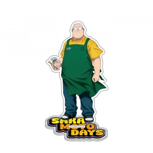 Sakamoto Days Acrylic Stand Shin Asakura Taro Sakamoto Anime Collection Accesorios Cute Room Custom Charm Phone Personalized, Keychain, Mô Hình Đứng Standee Anime, In 2 Mặt, Cao 6cm, Trang Trí Decor Bàn Học, Balo