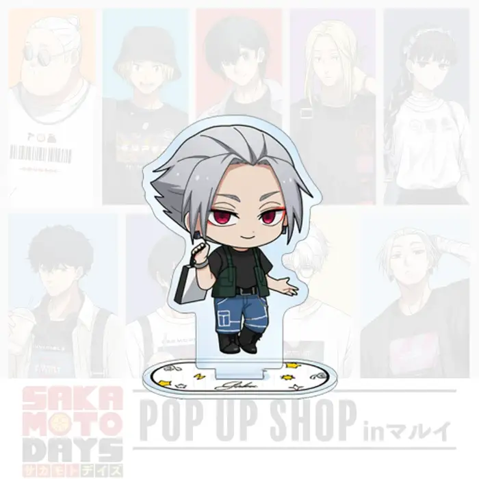 Sakamoto Days Anime Chibi Acrylic Stand Figure Taro Shin Nagumo Model Desk Decoration Gift Custom Charm Phone Personalized, Keychain, Mô Hình Đứng Standee Anime, In 2 Mặt, Cao 6cm, Trang Trí Decor Bàn Học, Balo 1 Sakamoto Days Anime Chibi Acrylic Stand Figure Taro Shin Nagumo Model Desk Decoration Gift Custom Charm Phone Personalized, Keychain, Mô Hình Đứng Standee Anime, In 2 Mặt, Cao 6cm, Trang Trí Decor Bàn Học, Balo