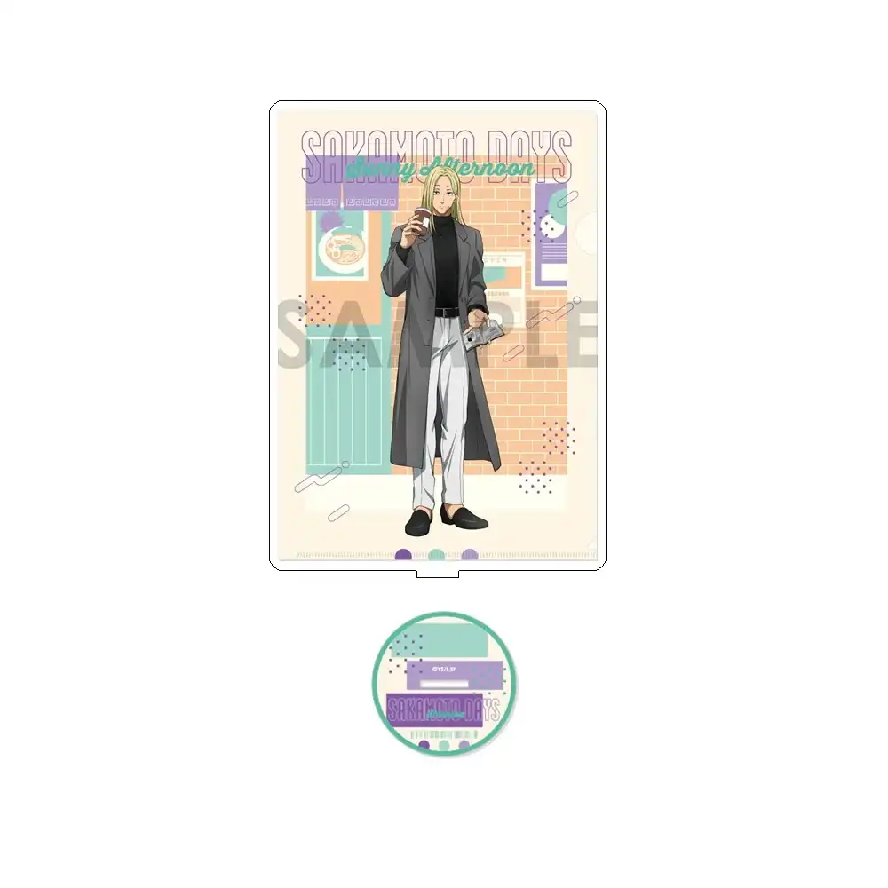 Sakamoto Days Sakamoto Taro Yoichi Sunny Afternoon 1 Double Sided Acrylic Stand Keychain Custom Charm Phone Personalized, Keychain, Mô Hình Đứng Standee Anime, In 2 Mặt, Cao 6cm, Trang Trí Decor Bàn Học, Balo 4 Sakamoto Days Sakamoto Taro Yoichi Sunny Afternoon 1 Double Sided Acrylic Stand Keychain Custom Charm Phone Personalized, Keychain, Mô Hình Đứng Standee Anime, In 2 Mặt, Cao 6cm, Trang Trí Decor Bàn Học, Balo - Ảnh 4