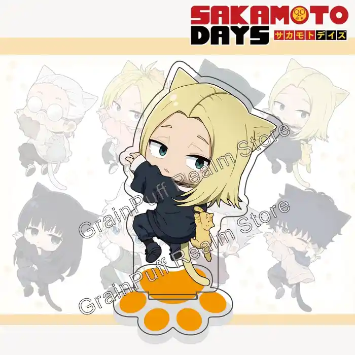 Sakamoto Days Sticky Nyan Ver. Acrylic Standee – Shin, Lu; Cute Cat-themed Anime Figure Custom Charm Phone Personalized, Keychain, Mô Hình Đứng Standee Anime, In 2 Mặt, Cao 6cm, Trang Trí Decor Bàn Học, Balo 4 Sakamoto Days Sticky Nyan Ver. Acrylic Standee – Shin, Lu; Cute Cat-themed Anime Figure Custom Charm Phone Personalized, Keychain, Mô Hình Đứng Standee Anime, In 2 Mặt, Cao 6cm, Trang Trí Decor Bàn Học, Balo - Ảnh 4