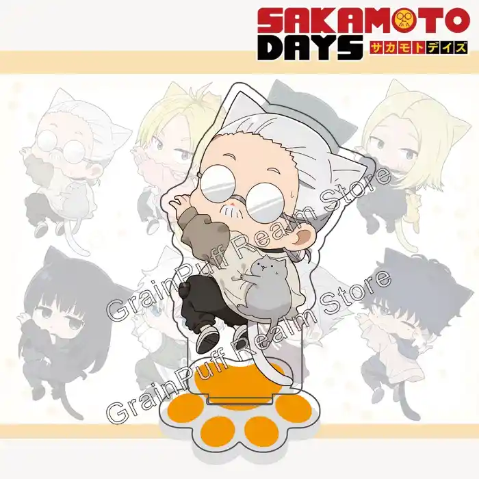 Sakamoto Days Sticky Nyan Ver. Acrylic Standee – Shin, Lu; Cute Cat-themed Anime Figure Custom Charm Phone Personalized, Keychain, Mô Hình Đứng Standee Anime, In 2 Mặt, Cao 6cm, Trang Trí Decor Bàn Học, Balo 5 Sakamoto Days Sticky Nyan Ver. Acrylic Standee – Shin, Lu; Cute Cat-themed Anime Figure Custom Charm Phone Personalized, Keychain, Mô Hình Đứng Standee Anime, In 2 Mặt, Cao 6cm, Trang Trí Decor Bàn Học, Balo - Ảnh 5