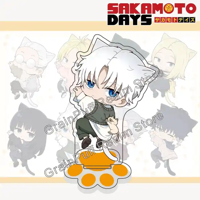Sakamoto Days Sticky Nyan Ver. Acrylic Standee – Shin, Lu; Cute Cat-themed Anime Figure Custom Charm Phone Personalized, Keychain, Mô Hình Đứng Standee Anime, In 2 Mặt, Cao 6cm, Trang Trí Decor Bàn Học, Balo 6 Sakamoto Days Sticky Nyan Ver. Acrylic Standee – Shin, Lu; Cute Cat-themed Anime Figure Custom Charm Phone Personalized, Keychain, Mô Hình Đứng Standee Anime, In 2 Mặt, Cao 6cm, Trang Trí Decor Bàn Học, Balo - Ảnh 6