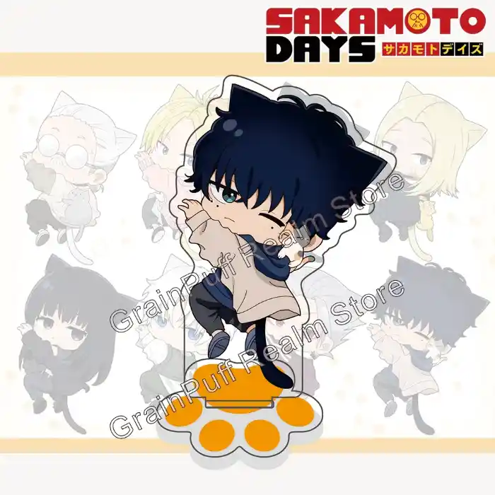 Sakamoto Days Sticky Nyan Ver. Acrylic Standee – Shin, Lu; Cute Cat-themed Anime Figure Custom Charm Phone Personalized, Keychain, Mô Hình Đứng Standee Anime, In 2 Mặt, Cao 6cm, Trang Trí Decor Bàn Học, Balo 8 Sakamoto Days Sticky Nyan Ver. Acrylic Standee – Shin, Lu; Cute Cat-themed Anime Figure Custom Charm Phone Personalized, Keychain, Mô Hình Đứng Standee Anime, In 2 Mặt, Cao 6cm, Trang Trí Decor Bàn Học, Balo - Ảnh 8
