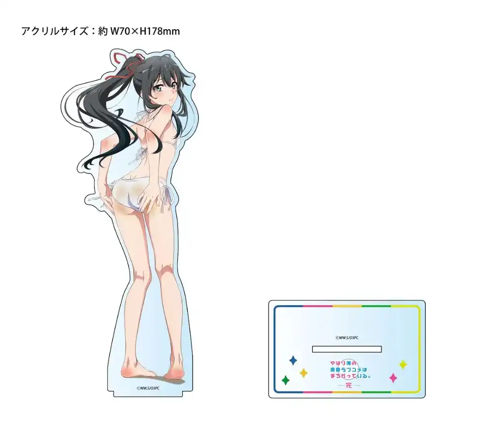Sale My Youth Romantic Comedy Is Wrong As I Expected Anime Acrylic Stand Figure Festivals Custom Charm Phone Personalized, Keychain, Mô Hình Đứng Standee Anime, In 2 Mặt, Cao 6cm, Trang Trí Decor Bàn Học, Balo 2 Sale My Youth Romantic Comedy Is Wrong As I Expected Anime Acrylic Stand Figure Festivals Custom Charm Phone Personalized, Keychain, Mô Hình Đứng Standee Anime, In 2 Mặt, Cao 6cm, Trang Trí Decor Bàn Học, Balo - Ảnh 2