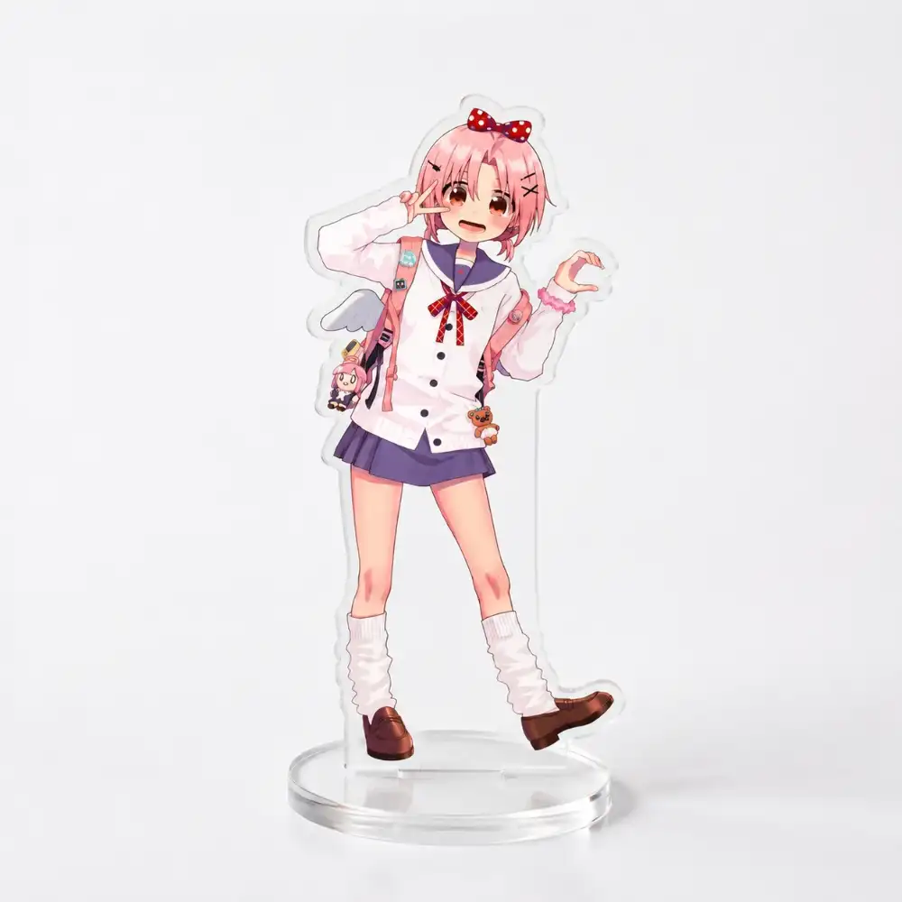 School Live Anime Uniform Girl Acrylic Stand Character Desktop Ornament Fan Collectible Custom Charm Phone Personalized, Keychain, Mô Hình Đứng Standee Anime, In 2 Mặt, Cao 6cm, Trang Trí Decor Bàn Học, Balo 2 School Live Anime Uniform Girl Acrylic Stand Character Desktop Ornament Fan Collectible Custom Charm Phone Personalized, Keychain, Mô Hình Đứng Standee Anime, In 2 Mặt, Cao 6cm, Trang Trí Decor Bàn Học, Balo - Ảnh 2