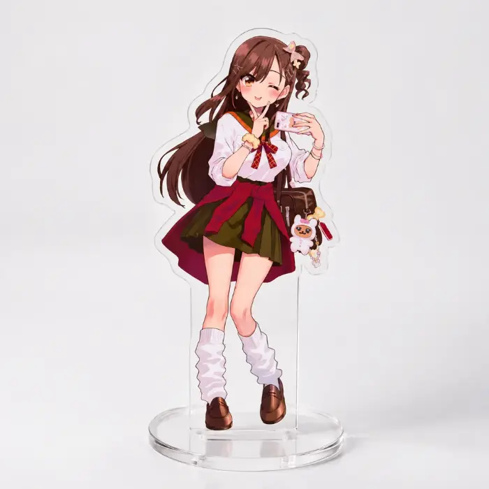 School Live Anime Uniform Girl Acrylic Stand Character Desktop Ornament Fan Collectible Custom Charm Phone Personalized, Keychain, Mô Hình Đứng Standee Anime, In 2 Mặt, Cao 6cm, Trang Trí Decor Bàn Học, Balo 3 School Live Anime Uniform Girl Acrylic Stand Character Desktop Ornament Fan Collectible Custom Charm Phone Personalized, Keychain, Mô Hình Đứng Standee Anime, In 2 Mặt, Cao 6cm, Trang Trí Decor Bàn Học, Balo - Ảnh 3