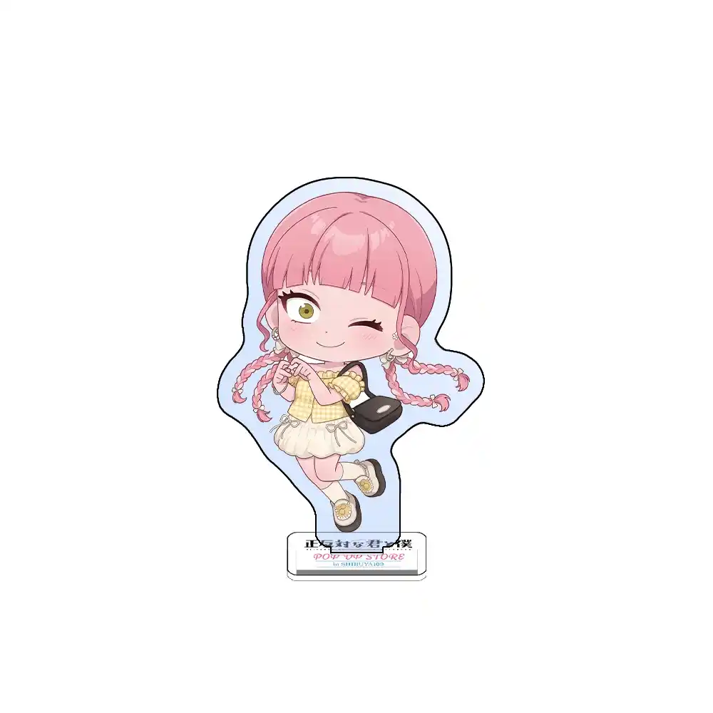 Seihantai Na Kimi To Boku Suzuki Miyu Acrylic Stand Keychain Chibi Pink Braids Heart Ver Custom Charm Phone Personalized, Keychain, Mô Hình Đứng Standee Anime, In 2 Mặt, Cao 6cm, Trang Trí Decor Bàn Học, Balo 2 Seihantai Na Kimi To Boku Suzuki Miyu Acrylic Stand Keychain Chibi Pink Braids Heart Ver Custom Charm Phone Personalized, Keychain, Mô Hình Đứng Standee Anime, In 2 Mặt, Cao 6cm, Trang Trí Decor Bàn Học, Balo - Ảnh 2