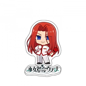 Shoujo Kakumei Utena Tenjou Utena Acrylic Stand Keychain Q Version Anime Decor Cute Custom Charm Phone Personalized, Keychain, Mô Hình Đứng Standee Anime,  In 2 Mặt, Cao 6cm, Trang Trí Decor Bàn Học, Balo