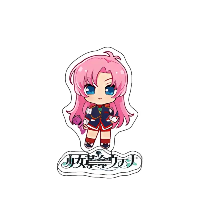 Shoujo Kakumei Utena Tenjou Utena Acrylic Stand Keychain Q Version Anime Decor Cute Custom Charm Phone Personalized, Keychain, Mô Hình Đứng Standee Anime, In 2 Mặt, Cao 6cm, Trang Trí Decor Bàn Học, Balo 2 Shoujo Kakumei Utena Tenjou Utena Acrylic Stand Keychain Q Version Anime Decor Cute Custom Charm Phone Personalized, Keychain, Mô Hình Đứng Standee Anime, In 2 Mặt, Cao 6cm, Trang Trí Decor Bàn Học, Balo - Ảnh 2