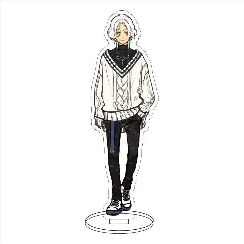 Si-vis: The Sound Of Heroes Anime Acrylic Stand Model Plate Decoration Originality Desk Custom Charm Phone Personalized, Keychain, Mô Hình Đứng Standee Anime, In 2 Mặt, Cao 6cm, Trang Trí Decor Bàn Học, Balo 2 Si-vis: The Sound Of Heroes Anime Acrylic Stand Model Plate Decoration Originality Desk Custom Charm Phone Personalized, Keychain, Mô Hình Đứng Standee Anime, In 2 Mặt, Cao 6cm, Trang Trí Decor Bàn Học, Balo - Ảnh 2