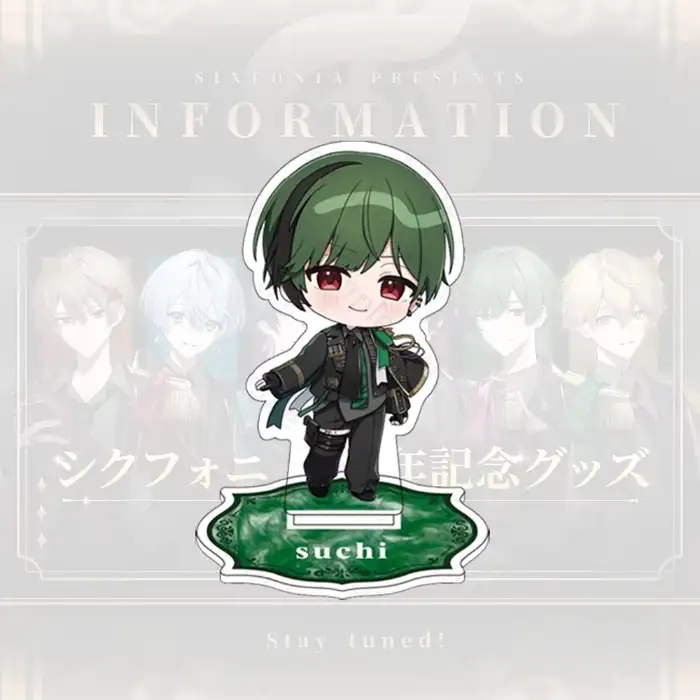 Sixfornia 4th Anniversary Cute Chibi Figure Acrylic Stand Key Chain Fan Art Collectible Anime Custom Charm Phone Personalized, Keychain, Mô Hình Đứng Standee Anime, In 2 Mặt, Cao 6cm, Trang Trí Decor Bàn Học, Balo 2 Sixfornia 4th Anniversary Cute Chibi Figure Acrylic Stand Key Chain Fan Art Collectible Anime Custom Charm Phone Personalized, Keychain, Mô Hình Đứng Standee Anime, In 2 Mặt, Cao 6cm, Trang Trí Decor Bàn Học, Balo - Ảnh 2