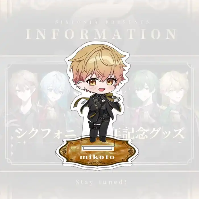 Sixfornia 4th Anniversary Cute Chibi Figure Acrylic Stand Key Chain Fan Art Collectible Anime Custom Charm Phone Personalized, Keychain, Mô Hình Đứng Standee Anime, In 2 Mặt, Cao 6cm, Trang Trí Decor Bàn Học, Balo 4 Sixfornia 4th Anniversary Cute Chibi Figure Acrylic Stand Key Chain Fan Art Collectible Anime Custom Charm Phone Personalized, Keychain, Mô Hình Đứng Standee Anime, In 2 Mặt, Cao 6cm, Trang Trí Decor Bàn Học, Balo - Ảnh 4