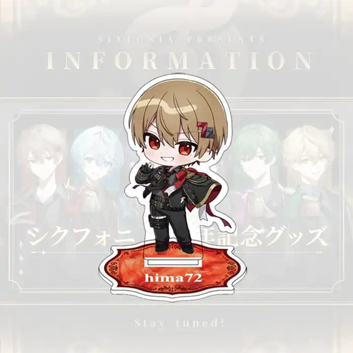 Sixfornia Sixfornia 4th Anniversary Acrylic Stand, Cute Chibi Figure Standee, 2.5d Vocal Idol Custom Charm Phone Personalized, Keychain, Mô Hình Đứng Standee Anime, In 2 Mặt, Cao 6cm, Trang Trí Decor Bàn Học, Balo 1 Sixfornia Sixfornia 4th Anniversary Acrylic Stand, Cute Chibi Figure Standee, 2.5d Vocal Idol Custom Charm Phone Personalized, Keychain, Mô Hình Đứng Standee Anime, In 2 Mặt, Cao 6cm, Trang Trí Decor Bàn Học, Balo