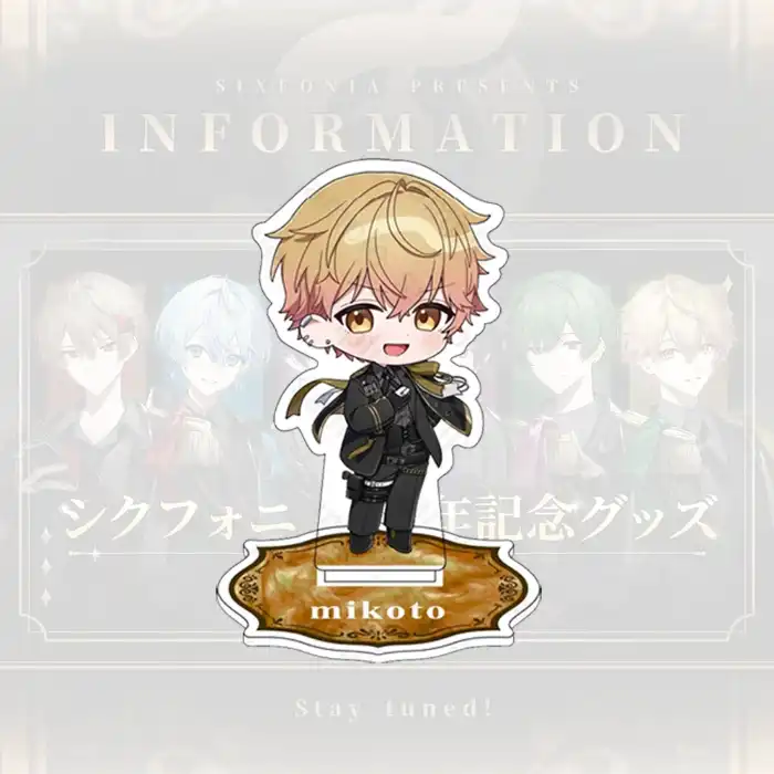 Sixfornia Sixfornia 4th Anniversary Acrylic Stand, Cute Chibi Figure Standee, 2.5d Vocal Idol Custom Charm Phone Personalized, Keychain, Mô Hình Đứng Standee Anime, In 2 Mặt, Cao 6cm, Trang Trí Decor Bàn Học, Balo 4 Sixfornia Sixfornia 4th Anniversary Acrylic Stand, Cute Chibi Figure Standee, 2.5d Vocal Idol Custom Charm Phone Personalized, Keychain, Mô Hình Đứng Standee Anime, In 2 Mặt, Cao 6cm, Trang Trí Decor Bàn Học, Balo - Ảnh 4