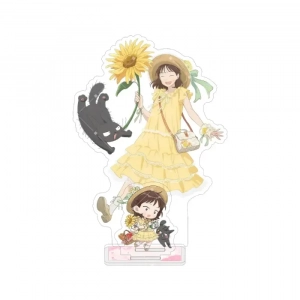 Skip And Loafer Anime Acrylic Stand Double Insert Large & Chibi Figure Combo Set 1 Desktop Custom Charm Phone Personalized, Keychain, Mô Hình Đứng Standee Anime, In 2 Mặt, Cao 6cm, Trang Trí Decor Bàn Học, Balo