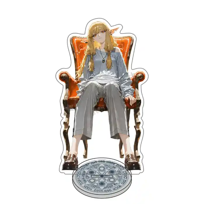 Sousou No Frieren Anime Girl Acrylic Stand Figure, Frieren: Beyond Journey's End Desktop Custom Charm Phone Personalized, Keychain, Mô Hình Đứng Standee Anime, In 2 Mặt, Cao 6cm, Trang Trí Decor Bàn Học, Balo 3 Sousou No Frieren Anime Girl Acrylic Stand Figure, Frieren: Beyond Journey's End Desktop Custom Charm Phone Personalized, Keychain, Mô Hình Đứng Standee Anime, In 2 Mặt, Cao 6cm, Trang Trí Decor Bàn Học, Balo - Ảnh 3