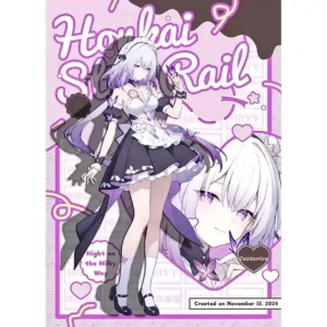 Sparkle Robin Kafka Game Honkai: Star Rail Stand High Beauty Cute Maid Exquisite Surround Custom Charm Phone Personalized, Keychain, Mô Hình Đứng Standee Anime,  In 2 Mặt, Cao 6cm, Trang Trí Decor Bàn Học, Balo