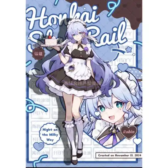 Sparkle Robin Kafka Game Honkai: Star Rail Stand High Beauty Cute Maid Exquisite Surround Custom Charm Phone Personalized, Keychain, Mô Hình Đứng Standee Anime, In 2 Mặt, Cao 6cm, Trang Trí Decor Bàn Học, Balo 3 Sparkle Robin Kafka Game Honkai: Star Rail Stand High Beauty Cute Maid Exquisite Surround Custom Charm Phone Personalized, Keychain, Mô Hình Đứng Standee Anime, In 2 Mặt, Cao 6cm, Trang Trí Decor Bàn Học, Balo - Ảnh 3
