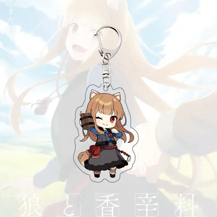Spice And Wolf Acrylic Stand Keychain, Holo Chibi Figure, Wise Wolf Holo Anime Charm, Summer Custom Charm Phone Personalized, Keychain, Mô Hình Đứng Standee Anime, In 2 Mặt, Cao 6cm, Trang Trí Decor Bàn Học, Balo 10 Spice And Wolf Acrylic Stand Keychain, Holo Chibi Figure, Wise Wolf Holo Anime Charm, Summer Custom Charm Phone Personalized, Keychain, Mô Hình Đứng Standee Anime, In 2 Mặt, Cao 6cm, Trang Trí Decor Bàn Học, Balo - Ảnh 10