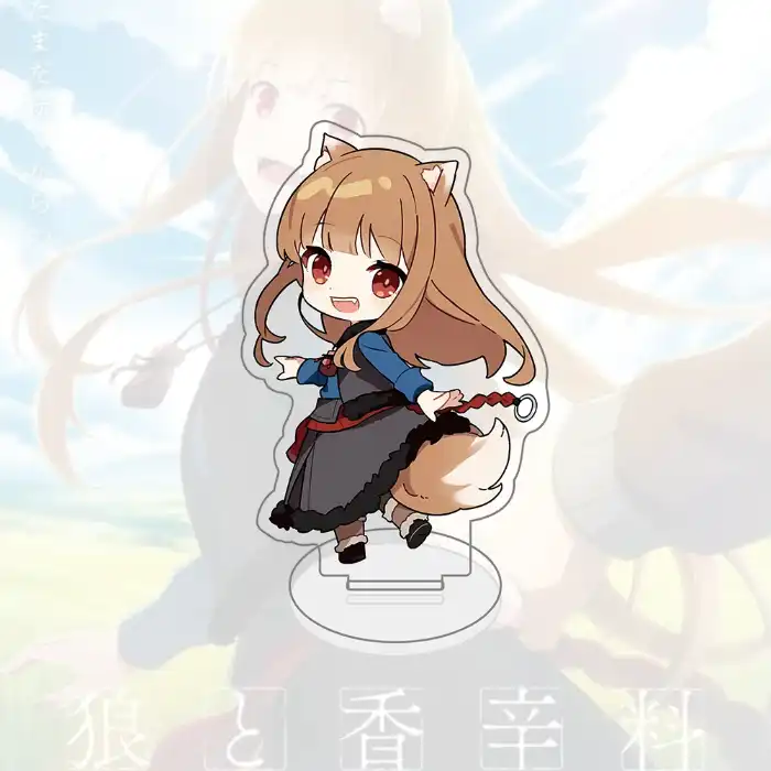 Spice And Wolf Acrylic Stand Keychain, Holo Chibi Figure, Wise Wolf Holo Anime Charm, Summer Custom Charm Phone Personalized, Keychain, Mô Hình Đứng Standee Anime, In 2 Mặt, Cao 6cm, Trang Trí Decor Bàn Học, Balo 2 Spice And Wolf Acrylic Stand Keychain, Holo Chibi Figure, Wise Wolf Holo Anime Charm, Summer Custom Charm Phone Personalized, Keychain, Mô Hình Đứng Standee Anime, In 2 Mặt, Cao 6cm, Trang Trí Decor Bàn Học, Balo - Ảnh 2