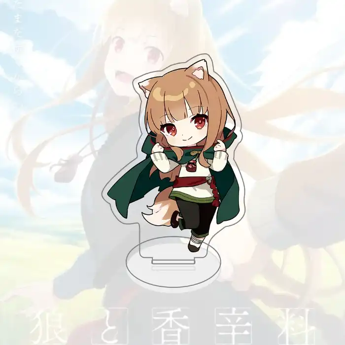 Spice And Wolf Acrylic Stand Keychain, Holo Chibi Figure, Wise Wolf Holo Anime Charm, Summer Custom Charm Phone Personalized, Keychain, Mô Hình Đứng Standee Anime, In 2 Mặt, Cao 6cm, Trang Trí Decor Bàn Học, Balo 3 Spice And Wolf Acrylic Stand Keychain, Holo Chibi Figure, Wise Wolf Holo Anime Charm, Summer Custom Charm Phone Personalized, Keychain, Mô Hình Đứng Standee Anime, In 2 Mặt, Cao 6cm, Trang Trí Decor Bàn Học, Balo - Ảnh 3