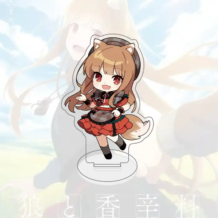 Spice And Wolf Acrylic Stand Keychain, Holo Chibi Figure, Wise Wolf Holo Anime Charm, Summer Custom Charm Phone Personalized, Keychain, Mô Hình Đứng Standee Anime, In 2 Mặt, Cao 6cm, Trang Trí Decor Bàn Học, Balo 5 Spice And Wolf Acrylic Stand Keychain, Holo Chibi Figure, Wise Wolf Holo Anime Charm, Summer Custom Charm Phone Personalized, Keychain, Mô Hình Đứng Standee Anime, In 2 Mặt, Cao 6cm, Trang Trí Decor Bàn Học, Balo - Ảnh 5