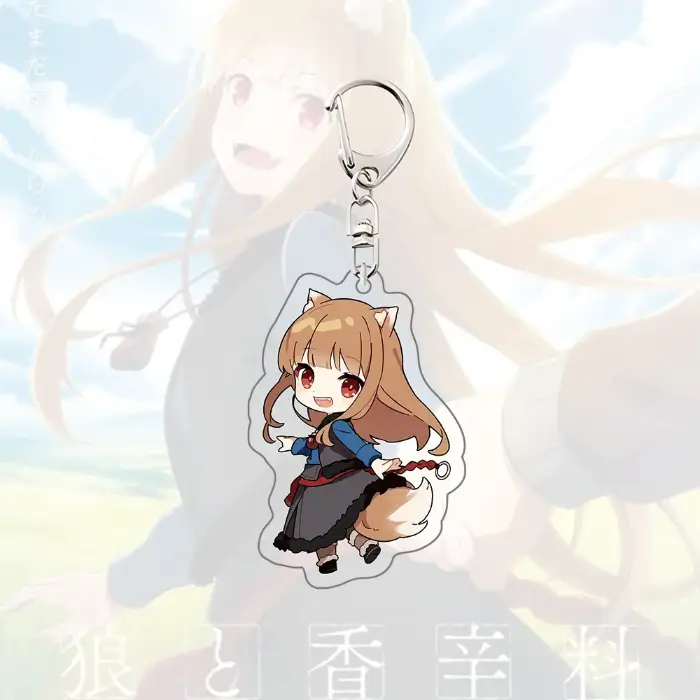 Spice And Wolf Acrylic Stand Keychain, Holo Chibi Figure, Wise Wolf Holo Anime Charm, Summer Custom Charm Phone Personalized, Keychain, Mô Hình Đứng Standee Anime, In 2 Mặt, Cao 6cm, Trang Trí Decor Bàn Học, Balo 6 Spice And Wolf Acrylic Stand Keychain, Holo Chibi Figure, Wise Wolf Holo Anime Charm, Summer Custom Charm Phone Personalized, Keychain, Mô Hình Đứng Standee Anime, In 2 Mặt, Cao 6cm, Trang Trí Decor Bàn Học, Balo - Ảnh 6