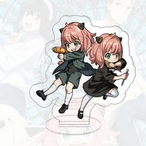Spy×family Acrylic Stand Up Sign Kawaii Combination Exquisite Desktop Ornaments Decorate Custom Charm Phone Personalized, Keychain, Mô Hình Đứng Standee Anime, In 2 Mặt, Cao 6cm, Trang Trí Decor Bàn Học, Balo