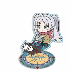 Standing Sign For Friern Beyond Journeys End Eisen Fern Acrylic Selfmade Cute Anime Game Custom Charm Phone Personalized, Keychain, Mô Hình Đứng Standee Anime, In 2 Mặt, Cao 6cm, Trang Trí Decor Bàn Học, Balo