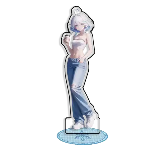 Standing Sign For Genshin Impact Fischl Lynette Shenhe Keqing Acrylic Selfmade Cute Anime Custom Charm Phone Personalized, Keychain, Mô Hình Đứng Standee Anime, In 2 Mặt, Cao 6cm, Trang Trí Decor Bàn Học, Balo 2 Standing Sign For Genshin Impact Fischl Lynette Shenhe Keqing Acrylic Selfmade Cute Anime Custom Charm Phone Personalized, Keychain, Mô Hình Đứng Standee Anime, In 2 Mặt, Cao 6cm, Trang Trí Decor Bàn Học, Balo - Ảnh 2