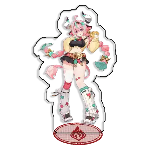 Standing Sign For Genshin Impact Klee Hu Tao Zhongli Noelle Acrylic Selfmade Cute Anime Game Custom Charm Phone Personalized, Keychain, Mô Hình Đứng Standee Anime, In 2 Mặt, Cao 6cm, Trang Trí Decor Bàn Học, Balo 10 Standing Sign For Genshin Impact Klee Hu Tao Zhongli Noelle Acrylic Selfmade Cute Anime Game Custom Charm Phone Personalized, Keychain, Mô Hình Đứng Standee Anime, In 2 Mặt, Cao 6cm, Trang Trí Decor Bàn Học, Balo - Ảnh 10