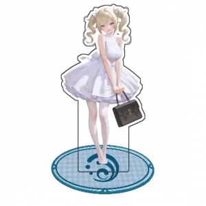 Standing Sign For Genshin Impact Lumine Mona Megistus Acrylic Selfmade Cute Anime Game Custom Charm Phone Personalized, Keychain, Mô Hình Đứng Standee Anime, In 2 Mặt, Cao 6cm, Trang Trí Decor Bàn Học, Balo