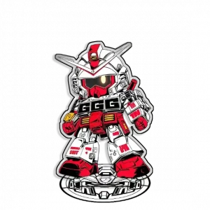 Standing Sign For Gundam Light Saber Rx 78 2 Gundam Acrylic Desktop Stand Decorating Self Custom Charm Phone Personalized, Keychain, Mô Hình Đứng Standee Anime, In 2 Mặt, Cao 6cm, Trang Trí Decor Bàn Học, Balo