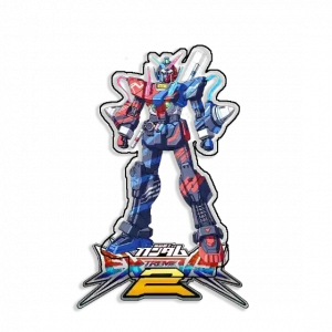 Standing Sign For Gundam Liu Bei Unicorn Optimus Prime Acrylic Desktop Stand Decorating Self Custom Charm Phone Personalized, Keychain, Mô Hình Đứng Standee Anime, In 2 Mặt, Cao 6cm, Trang Trí Decor Bàn Học, Balo