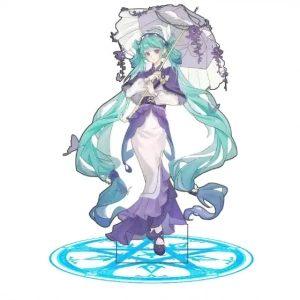Standing Sign For Hatsune Miku Kagamine Rin Kasane Teto Acrylic Selfmade Cartoon Anime Game Custom Charm Phone Personalized, Keychain, Mô Hình Đứng Standee Anime, In 2 Mặt, Cao 6cm, Trang Trí Decor Bàn Học, Balo