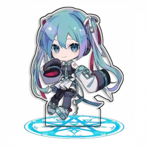 Standing Sign For Hatsune Miku Kasane Teto Kagamine Rin Acrylic Selfmade Cartoon Anime Game Custom Charm Phone Personalized, Keychain, Mô Hình Đứng Standee Anime, In 2 Mặt, Cao 6cm, Trang Trí Decor Bàn Học, Balo
