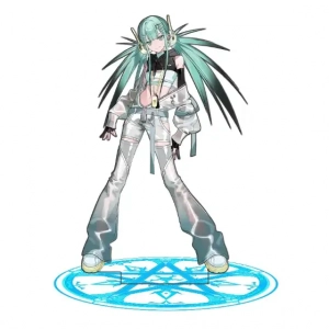 Standing Sign For Hatsune Miku Luka Kagamine Rin Megurine Acrylic Selfmade Cartoon Anime Game Custom Charm Phone Personalized, Keychain, Mô Hình Đứng Standee Anime,  In 2 Mặt, Cao 6cm, Trang Trí Decor Bàn Học, Balo