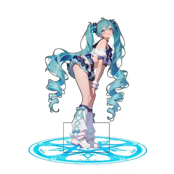 Standing Sign For Hatsune Miku Megurine Luka Hatsune Miku Acrylic Selfmade Cartoon Anime Game Custom Charm Phone Personalized, Keychain, Mô Hình Đứng Standee Anime, In 2 Mặt, Cao 6cm, Trang Trí Decor Bàn Học, Balo 2 Standing Sign For Hatsune Miku Megurine Luka Hatsune Miku Acrylic Selfmade Cartoon Anime Game Custom Charm Phone Personalized, Keychain, Mô Hình Đứng Standee Anime, In 2 Mặt, Cao 6cm, Trang Trí Decor Bàn Học, Balo - Ảnh 2