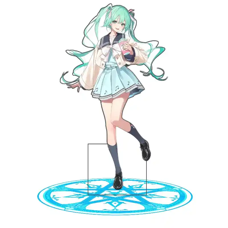 Standing Sign For Hatsune Miku Megurine Luka Hatsune Miku Acrylic Selfmade Cartoon Anime Game Custom Charm Phone Personalized, Keychain, Mô Hình Đứng Standee Anime, In 2 Mặt, Cao 6cm, Trang Trí Decor Bàn Học, Balo 7 Standing Sign For Hatsune Miku Megurine Luka Hatsune Miku Acrylic Selfmade Cartoon Anime Game Custom Charm Phone Personalized, Keychain, Mô Hình Đứng Standee Anime, In 2 Mặt, Cao 6cm, Trang Trí Decor Bàn Học, Balo - Ảnh 7