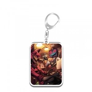 Standing Sign For Hazbin Hotel Alastor Charlie Morningstar Niffty Game Fan Gift Recycled Custom Charm Phone Personalized, Keychain, Mô Hình Đứng Standee Anime, In 2 Mặt, Cao 6cm, Trang Trí Decor Bàn Học, Balo