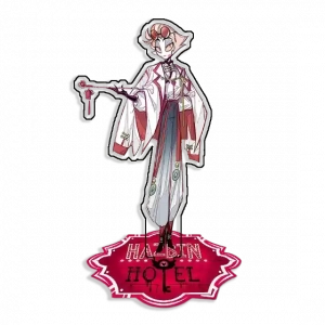 Standing Sign For Hazbin Hotel Angel Dust Rosie Roo Acrylic Desktop Stand Decorating Self Custom Charm Phone Personalized, Keychain, Mô Hình Đứng Standee Anime,  In 2 Mặt, Cao 6cm, Trang Trí Decor Bàn Học, Balo