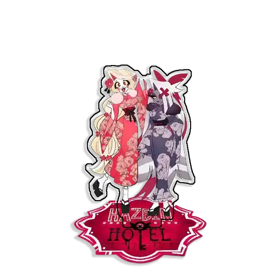 Standing Sign For Hazbin Hotel Angel Dust Rosie Roo Acrylic Desktop Stand Decorating Self Custom Charm Phone Personalized, Keychain, Mô Hình Đứng Standee Anime, In 2 Mặt, Cao 6cm, Trang Trí Decor Bàn Học, Balo 9 Standing Sign For Hazbin Hotel Angel Dust Rosie Roo Acrylic Desktop Stand Decorating Self Custom Charm Phone Personalized, Keychain, Mô Hình Đứng Standee Anime, In 2 Mặt, Cao 6cm, Trang Trí Decor Bàn Học, Balo - Ảnh 9