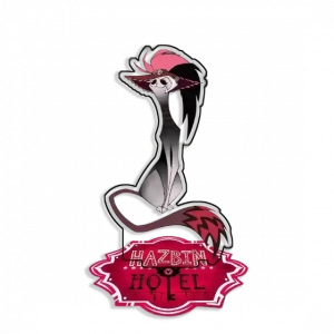 Standing Sign For Hazbin Hotel Asmodeus Katie Killjoy Acrylic Desktop Stand Decorating Self Custom Charm Phone Personalized, Keychain, Mô Hình Đứng Standee Anime, In 2 Mặt, Cao 6cm, Trang Trí Decor Bàn Học, Balo