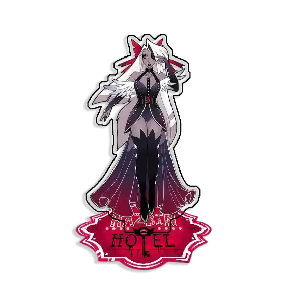 Standing Sign For Hazbin Hotel Charlie Vaggie Candy Acrylic Desktop Stand Decorating Self Custom Charm Phone Personalized, Keychain, Mô Hình Đứng Standee Anime, In 2 Mặt, Cao 6cm, Trang Trí Decor Bàn Học, Balo 1 Standing Sign For Hazbin Hotel Charlie Vaggie Candy Acrylic Desktop Stand Decorating Self Custom Charm Phone Personalized, Keychain, Mô Hình Đứng Standee Anime, In 2 Mặt, Cao 6cm, Trang Trí Decor Bàn Học, Balo