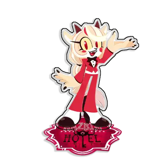 Standing Sign For Hazbin Hotel Charlie Vaggie Candy Acrylic Desktop Stand Decorating Self Custom Charm Phone Personalized, Keychain, Mô Hình Đứng Standee Anime, In 2 Mặt, Cao 6cm, Trang Trí Decor Bàn Học, Balo 9 Standing Sign For Hazbin Hotel Charlie Vaggie Candy Acrylic Desktop Stand Decorating Self Custom Charm Phone Personalized, Keychain, Mô Hình Đứng Standee Anime, In 2 Mặt, Cao 6cm, Trang Trí Decor Bàn Học, Balo - Ảnh 9