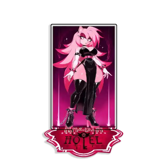 Standing Sign For Hazbin Hotel Lucifer Morningstar Acrylic Desktop Stand Decorating Self Made Custom Charm Phone Personalized, Keychain, Mô Hình Đứng Standee Anime, In 2 Mặt, Cao 6cm, Trang Trí Decor Bàn Học, Balo 2 Standing Sign For Hazbin Hotel Lucifer Morningstar Acrylic Desktop Stand Decorating Self Made Custom Charm Phone Personalized, Keychain, Mô Hình Đứng Standee Anime, In 2 Mặt, Cao 6cm, Trang Trí Decor Bàn Học, Balo - Ảnh 2