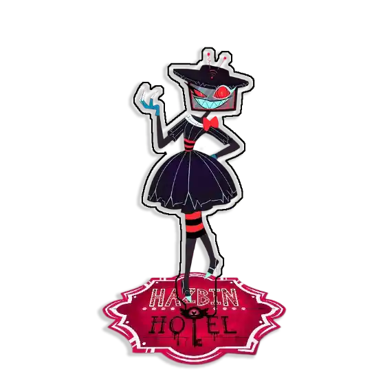 Standing Sign For Hazbin Hotel Lucifer Morningstar Acrylic Desktop Stand Decorating Self Made Custom Charm Phone Personalized, Keychain, Mô Hình Đứng Standee Anime, In 2 Mặt, Cao 6cm, Trang Trí Decor Bàn Học, Balo 4 Standing Sign For Hazbin Hotel Lucifer Morningstar Acrylic Desktop Stand Decorating Self Made Custom Charm Phone Personalized, Keychain, Mô Hình Đứng Standee Anime, In 2 Mặt, Cao 6cm, Trang Trí Decor Bàn Học, Balo - Ảnh 4