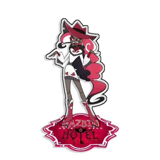 Standing Sign For Hazbin Hotel Millie Angel Dust Acrylic Desktop Stand Decorating Self Made Custom Charm Phone Personalized, Keychain, Mô Hình Đứng Standee Anime, In 2 Mặt, Cao 6cm, Trang Trí Decor Bàn Học, Balo 4 Standing Sign For Hazbin Hotel Millie Angel Dust Acrylic Desktop Stand Decorating Self Made Custom Charm Phone Personalized, Keychain, Mô Hình Đứng Standee Anime, In 2 Mặt, Cao 6cm, Trang Trí Decor Bàn Học, Balo - Ảnh 4