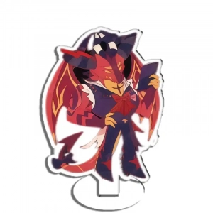 Standing Sign For Hazbin Hotel Vaggie Alastor Angel Dust Anime Game Fans Gifts Recycled Custom Charm Phone Personalized, Keychain, Mô Hình Đứng Standee Anime, In 2 Mặt, Cao 6cm, Trang Trí Decor Bàn Học, Balo
